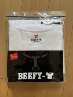 Hanes BEEFY-T クルーネックTシャツ 白 XL