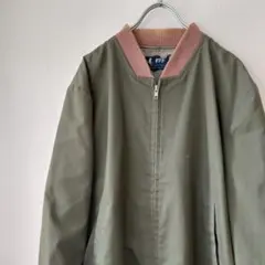 FFF sports wear ブルゾン　ジップジャケット　カーキ