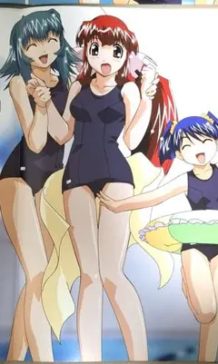 天使のしっぽChu! アイドル伝説えり子 ぽぽたん両面ピンナップ メガミマガジン