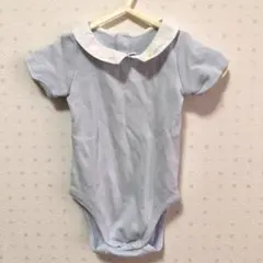 Jacadi 刺繍モチーフ入り半袖ボディスーツ 6m