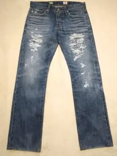 USA製 AG アドリアーノゴールドシュミット ダメージ ジーンズ