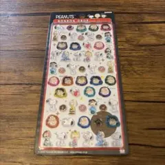 ボンボンドロップシール　ミニ　スヌーピー＆フレンズ