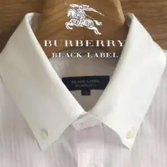 BURBERRY BLACK LABEL 薄ピンク ドレスシャツ（27235）