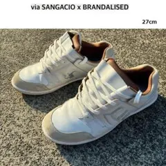 未使用級 via SANGACIO × バスキア SG8 限定コラボ スニーカー - メルカリ