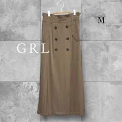 美品 グレイル スカート トレンチ ガーリー クラシカル 上品 フェミニン M