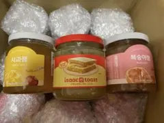 isaac toast イサックトースト リンゴ ピーチ キウイ ジャム 12個 