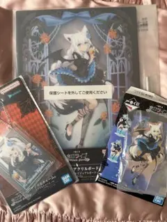 バンダイ ホロライブ一番くじ 白上フブキ アクリルボードセット