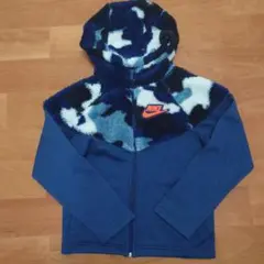 Nike フリースジャケット ネイビー 迷彩