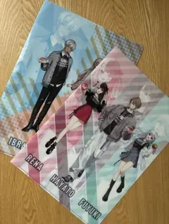 にじさんじ　クリアファイル　くら寿司