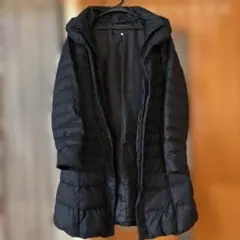 NICOLE Selection 襟付きダウンジャケット 40サイズ ブラック