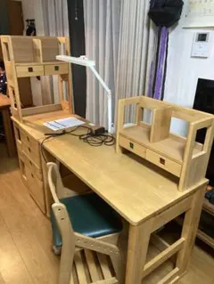 木製学習デスク LDL-770 AN LEDライト付き※引き取り希望