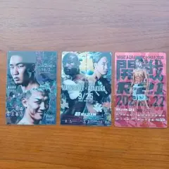 RIZINポスターカード 朝倉未来3枚セット