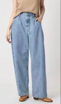 【別注】＜upper hights for conte＞タックデニムパンツ UNのサムネイル