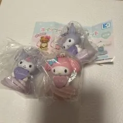 【未開封】サンリオ　ホイップクリーム　クロミ　マイメロ　ガチャガチャ　3体セット