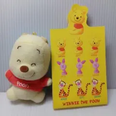 ディズニー　プーさん　伝言メモ帳　プーさんマスコット　セット