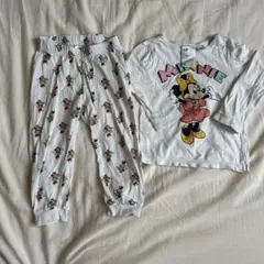 H&M ミニーマウス パジャマセット　90cm