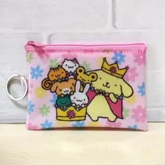 ポムポムプリン リング付きポーチ