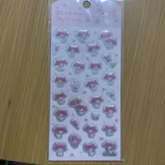 【新品】サンリオ ぷくっとシール My Melody マイメロディ