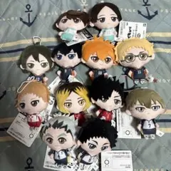 ハイキュー!! ぬいぐるみちゃーむ vol.1.2 全12種類セット マスコット
