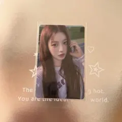 ILLIT I'LL LIKE YOU ミンジュwhosfan cafe トレカ