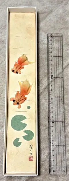 つまみ絵 金魚