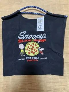 D.KELLY スヌーピー 刺繍 トートバッグ ブラック