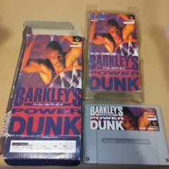 【箱説付き】バークレーのパワーダンク　スーパーファミコン　SFC