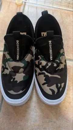DC SHOE CO USA 迷彩スリッポン 26.5cmのサムネイル