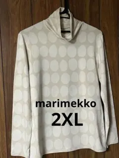 ユニクロ　マリメッコ　長袖　ヒートテックタートルネック