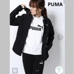 【PUMA】レディース ニットジャケットEVOSTRIPE フーデッドスウェット
