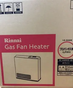 Rinnai 都市ガス12A.13Aファンヒーター RC-K4002E-WH - メルカリ