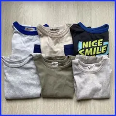 ベビー服 Tシャツ カットソー 長袖 薄手 6点セット 70サイズ