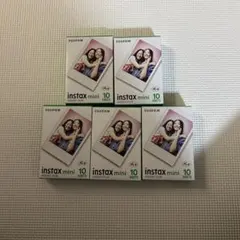FUJIFILM instax mini フィルム 10枚入り 5パック