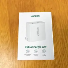 未使用　UGREEN USB充電器 2ポート 17W ACアダプター PSE