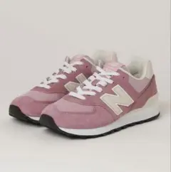 【新品、未使用】New Balance 574 ピンク スニーカー