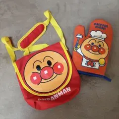 アンパンマン バッグとミトン セット