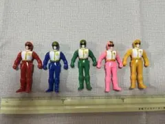 五星戦隊　ダイレンジャー　DX 大連王　ミニ人形　ホウオウ、リュウ、キリン等 五星戦隊 ダイレンジャー DX 大連王 ミニ人形 ホウオウ、リュウ