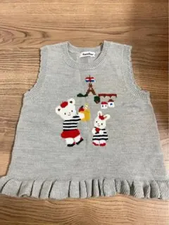 familiar ニットベスト 120cm