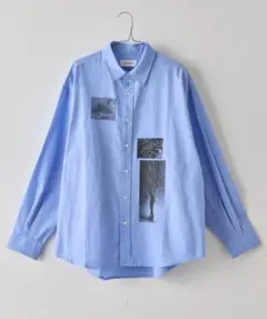 タグ付き　最安値【Kastane】メルティングアフタヌーンシャツ　オーバーサイズ