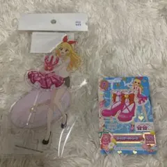 アイカツ　星宮いちご 大衣装展　入場者特典　カード　アクリルスタンド