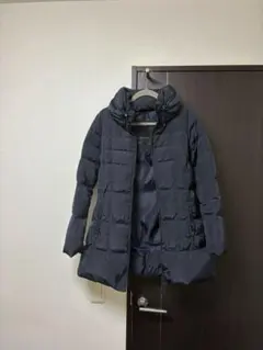 ZARA ネイビー　ダウンジャケット Lサイズ　細身