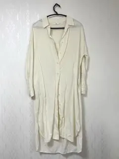 ユニクロロングシャツワンピース