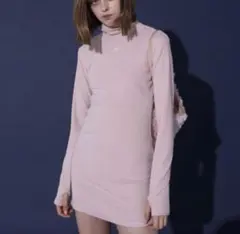 épine ニットワンピース ピンク エピヌ 3点セット