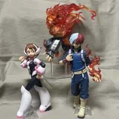 一番くじ 僕のヒーローアカデミア エンデヴァー 轟焦凍 麗日お茶子 フィギュア