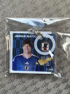 サッカー日本代表 伊東純也 めじるしチャーム モバガチャのサムネイル