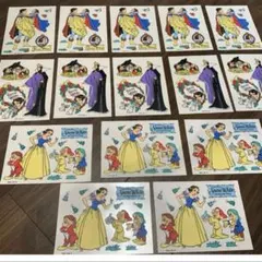 白雪姫 ステッカーセット １５枚セット　シール