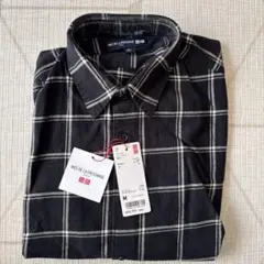 【新品未使用】フランネルチェックシャツ
