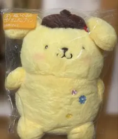 サンリオ　一番くじ　④ポムポムプリンぬいぐるみ