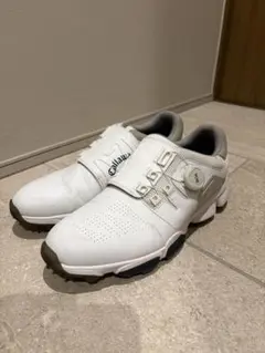 Callaway ゴルフシューズ ホワイト ベルクロ式のサムネイル