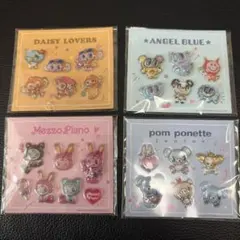 ナルミヤキャラクターズ ぷっくりシール 4枚セット